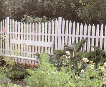 recinzioni del giardino